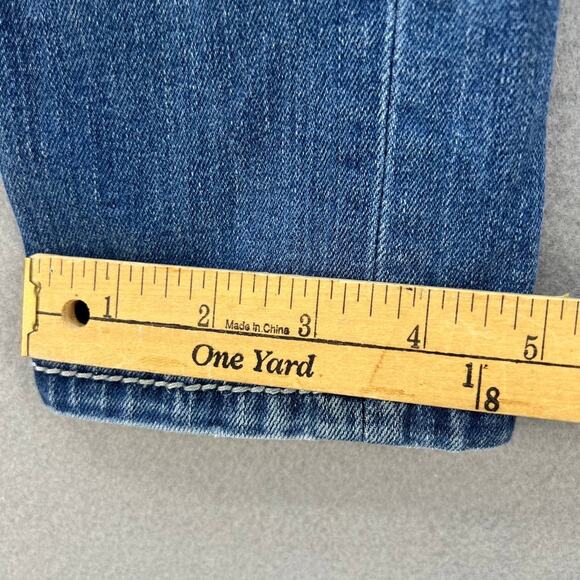 Miss Me Jeans Women's Size 26 (2) Signature Skinny Southwestern Feather Bling - Picture 7 of 16